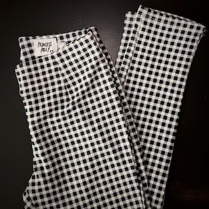 Princess Polly Checkered Pants Size 4